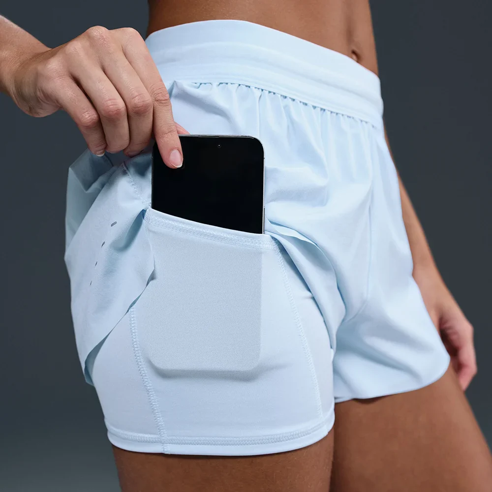 Women's Dri-FIT Mid-Rise 2-in-1 Running Shorts - Image 6