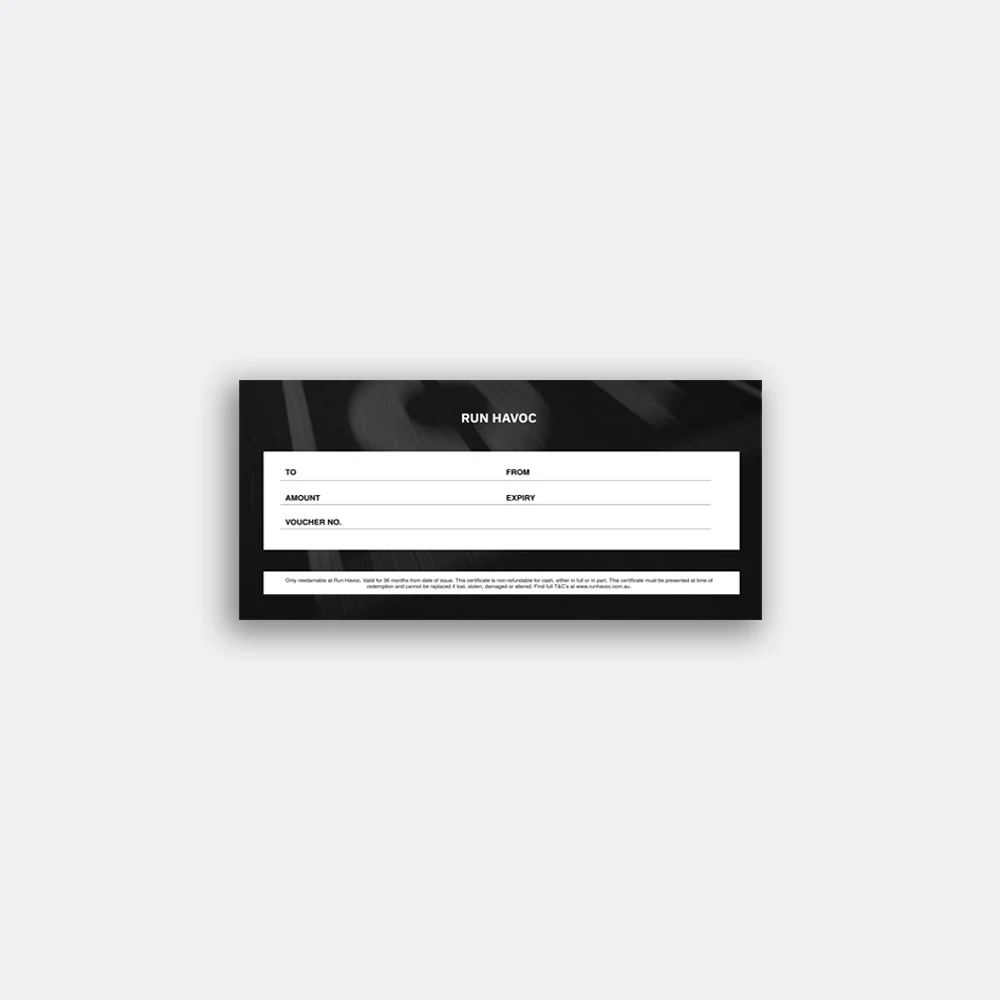 Run Havoc Gift Card - Image 2