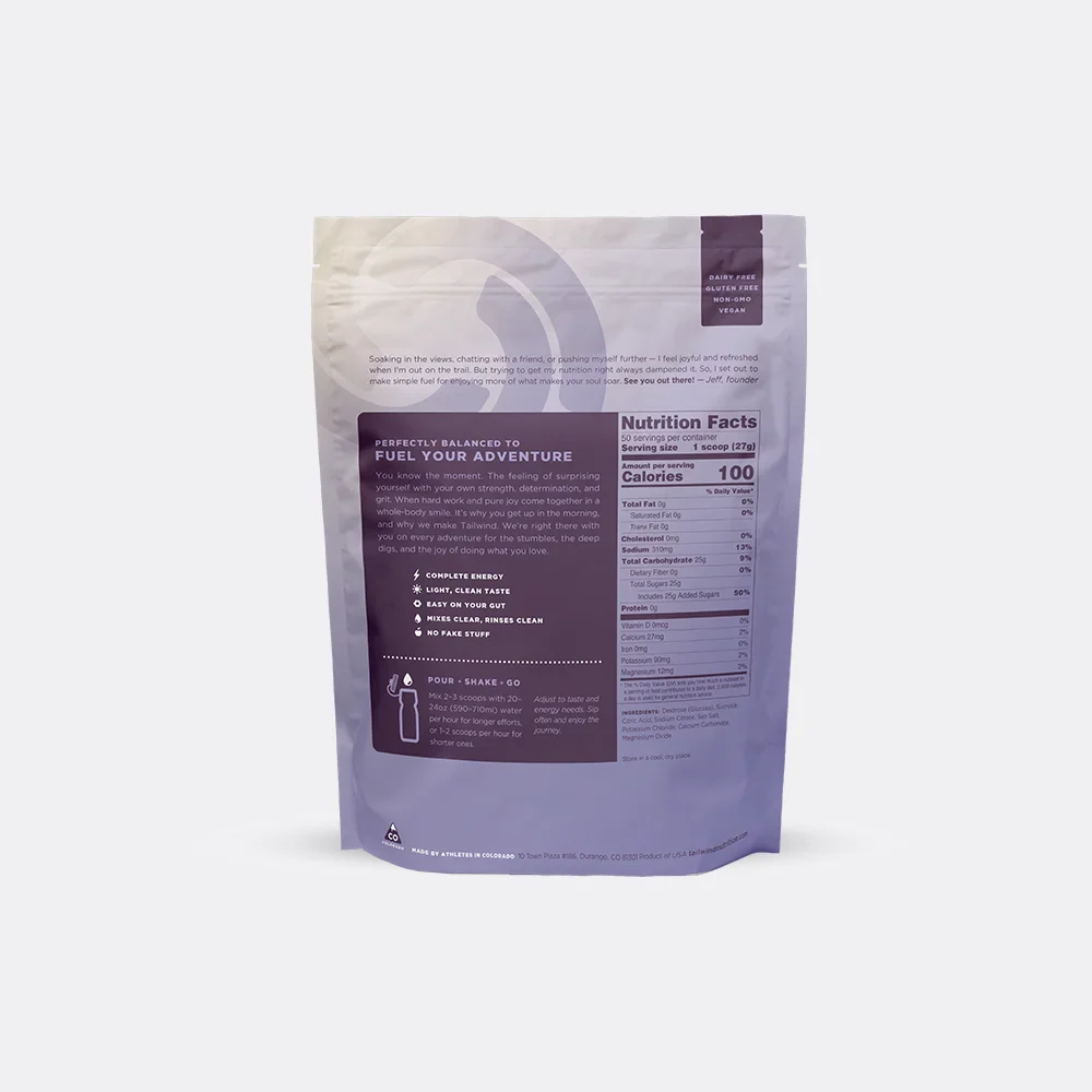 Tailwind Nutrition Endurance Fuel Large Bags - Image 4