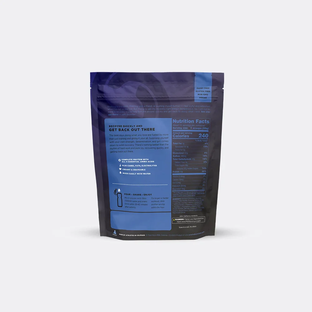 Tailwind Nutrition Recovery Mix Medium Bags - Image 4