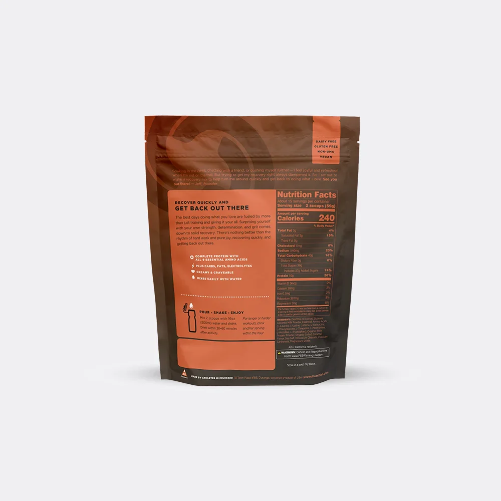 Tailwind Nutrition Recovery Mix Medium Bags - Image 6